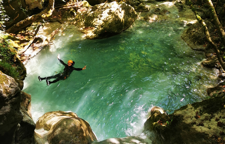 guides-bugey Canyoneering in Chaley Canyoneering