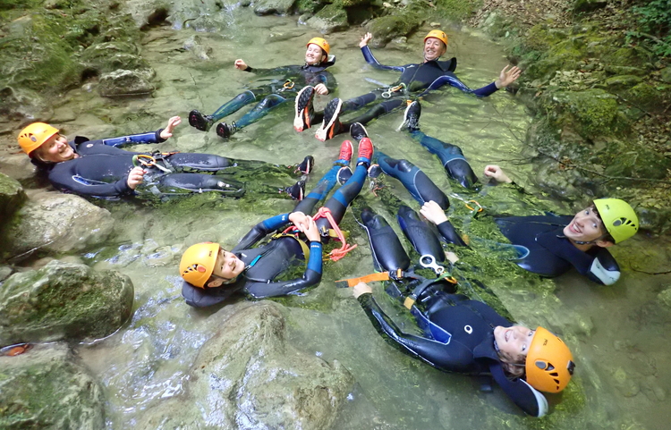 guides-bugey Canyoneering in Chaley Canyoneering