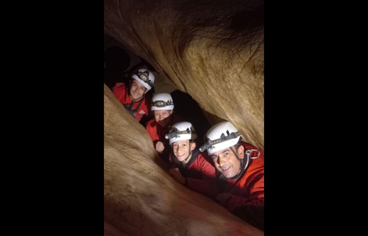 guides-bugey The Courbatière Cave Caving