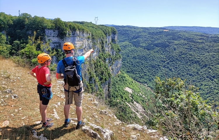 guides-bugey La Guinguette: Discovery Via Ferrata