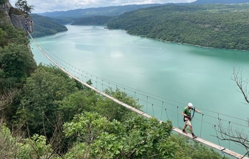 Via Ferrata: Vouglans Lake